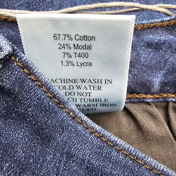 Just USA Womans size 30/10 The DTLA Super Skinny Denim Jeans Dark Indigo NWOT - Picture 8 of 9